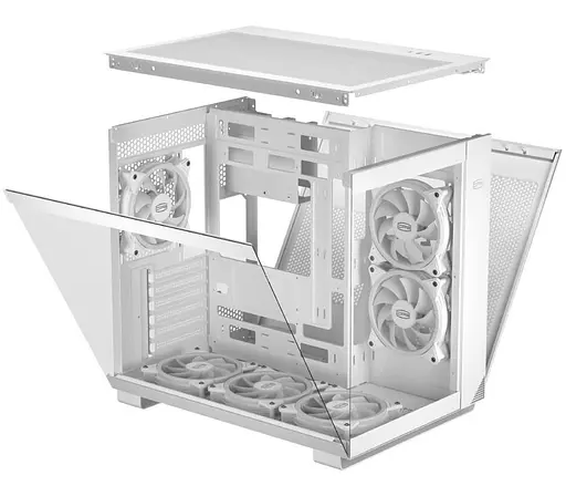 Корпус PcCooler PcCOOLER CPS White ATX/Micro ATX/Mini-ITX (Д×Ш×В) 415×295×368 мм / 468×378×514 мм (C3 T500 ARGB WH) без блока питания - фото 2