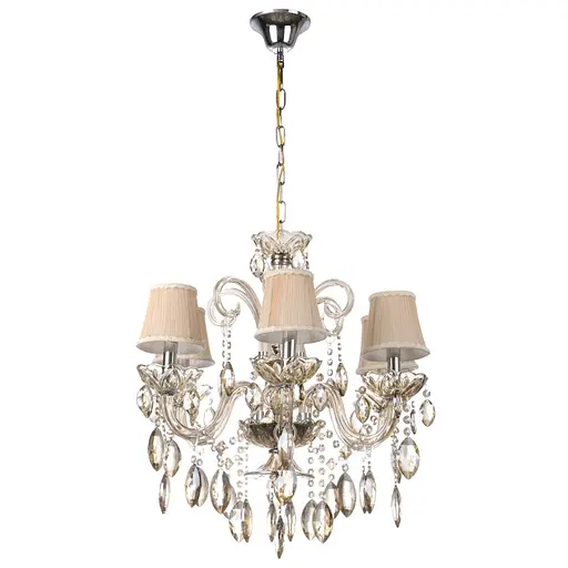 Люстра подвесная Brille хрустальная E14 CH (BCL-453S/6)