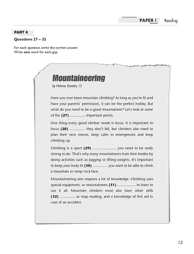 Practice Tests. B1 Preliminary. Student's Book - фото 12