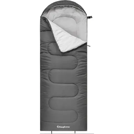Спальный мешок KingCamp Oasis 250S Comf +12°C / Lim +7°C / Extr -3°C Mediumgrey