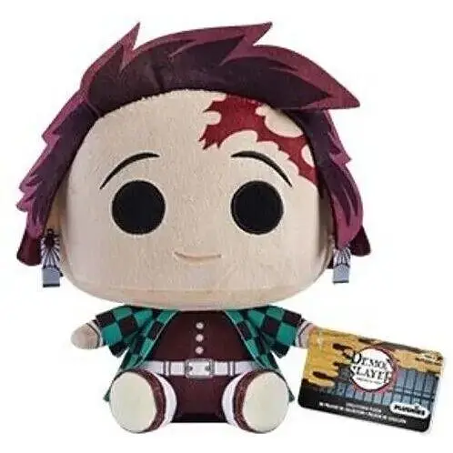 Мягкая игрушка Funko Plush Demon Slayer Tanjiro Kamado Клинок, рассекающий демонов Танжиро Камадо 20 см FP TK - фото 1