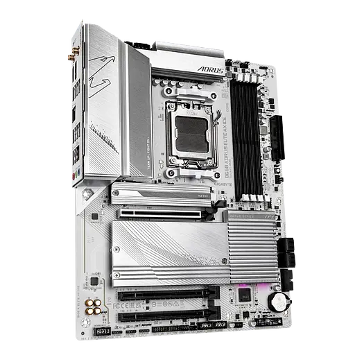 Материнская плата Gigabyte B650 Aorus Elite AX ICE Socket AM5 (B650 AORUS ELITE AX ICE) - фото 3