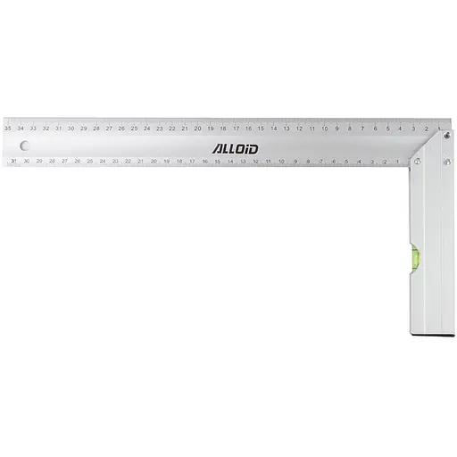 Угольник строительный Alloid алюминиевый с уровнем 350 мм (AS-3483350) - фото 2