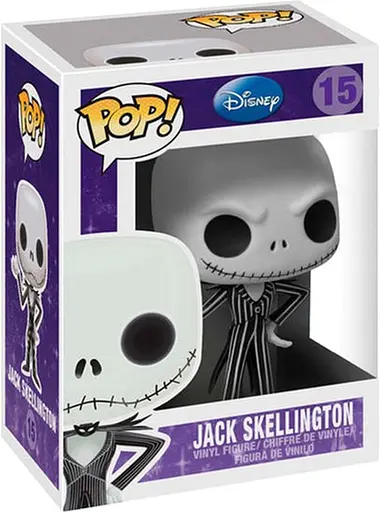Фигурка Funko Pop Фанко Поп Кошмар перед Рождеством Джек Jack The Nightmare Before Christmas 10 см NBС JS 15 - фото 3