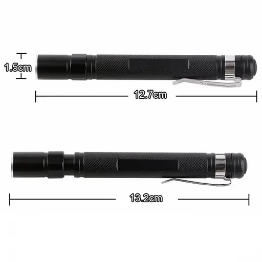 Фонарь ручной PLD 706-XPE с красным светом 2хААА 1 режим zoom Черный - фото 5