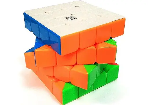 Кубик Ю- Джи YuSu V2M 4x4 без наліпок кольоровий пластик (YJ YuSu V2M 4x4 Stickerless) (YJ8339) - фото 4