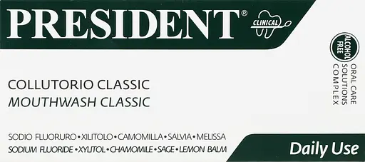 Ополіскувач для порожнини рота President Classic 200 мл - фото 2