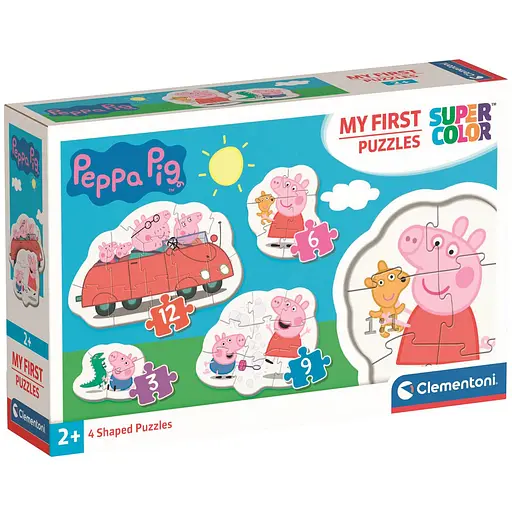  Пазл 4 в 1 Clementoni My First Puzzles Peppa Pig (20829) - фото 1