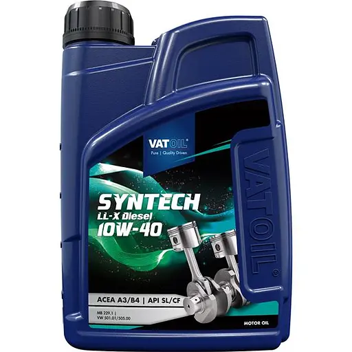 Моторна олива VATOIL SynTech LL-X Diesel 10W-40 1л (50782)