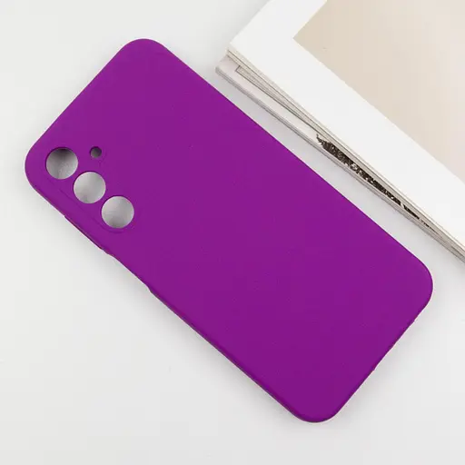 Чохол Lakshmi Silicone Cover Full Camera (AA) для Samsung Galaxy A26 5G Фіолетовий/Purple - фото 3