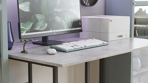 Стіл письмовий Кевін Ferrum-decor 75x140x70 Чорний метал ДСП Бетон 16 мм (FRD-106573) - фото 3