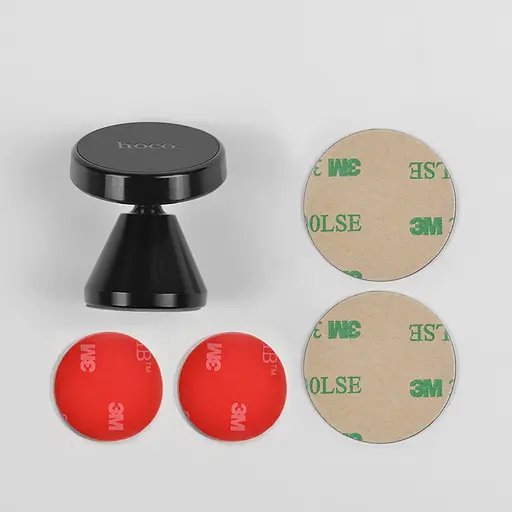 Автотримач Hoco CA46 Metal Magnetic in-car Holder for Dashboard Silver (73714) - фото 4