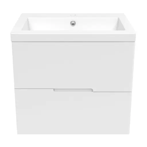 Тумба з умивальником Volle Aiva 60 см 15-68-60 Білий - фото 2