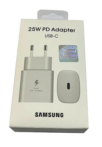 Сетевое зарядное устройство для Samsung TA800 25W High c0py Белый - фото 3