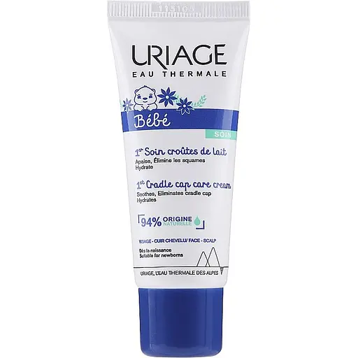 Детский регулирующий крем Uriage Bebe Cradle Cap Skincare от молочных корочек 40 мл - фото 2