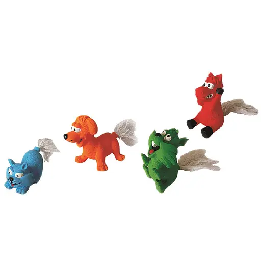 Іграшка для собак Tatrapet York латексні тваринки 8 см (різні фігурки)