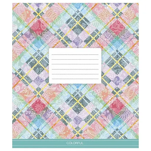 Зошит учнівський "Сolor mania" 024-3386L-5 в лінію, 24 аркуша