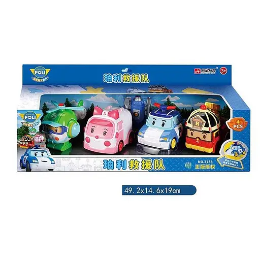 Набір машин, 4 шт., 3758