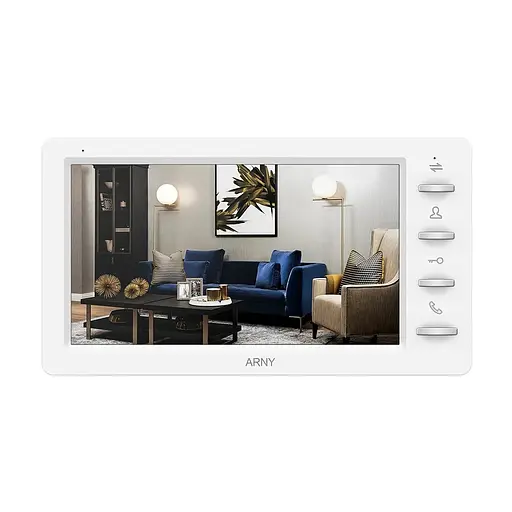 Видеодомофон AVD-708 (2Mpx) IPS White Arny (82-00129)