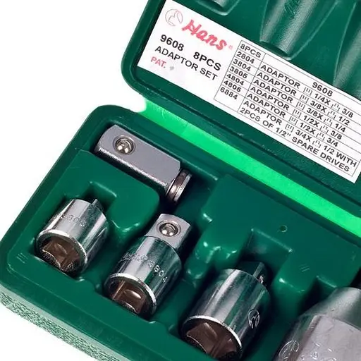 Набір перехідників Hans 8 предметів (9608) - фото 5