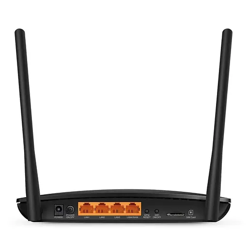 Роутер TP-Link Archer MR200, Wi-Fi 802.11a/b/g/n/ac, до 733 Мбит/с, 2,4/5 ГГц, 4 LAN 10/100 Мбит/с, RJ45 10/100 Мбит/с, 4G, 2 внешние антенны - фото 3