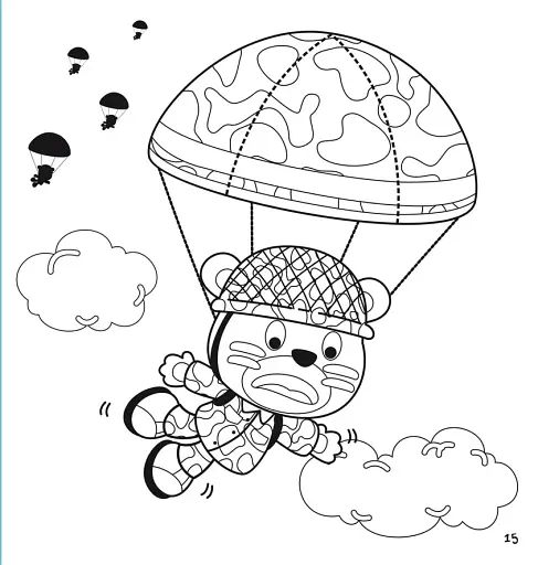 Розмальовки, аплікації, завдання. Військова техніка. 40 наліпок - фото 5