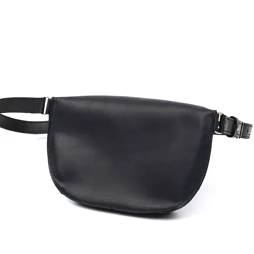 Кожаная женская бананка SHVIGEL 22х13,5х6 см 000200062 - фото 2