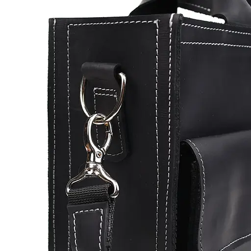 Сумка портфель шкіряна для документів ноутбука LIMARY 25х35х10 см sum0028659 - фото 7