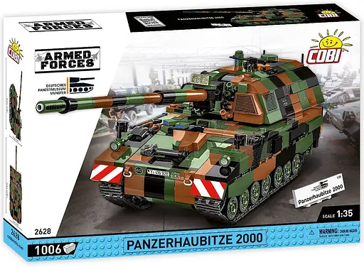 Конструктор COBI танк Panzerhaubitze 2000 2628