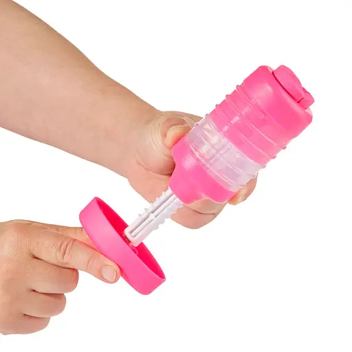 Незастывающая масса для лепки с прессом Wonder Factory 595106(Pink) 5х6х19 см - фото 2