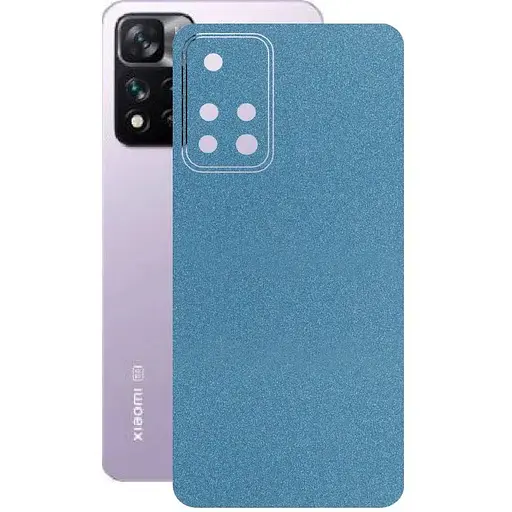 Защитная пленка StatusSKIN для Xiaomi 11i Hyper Charge 2022 Корпус Винил Голубая глянец