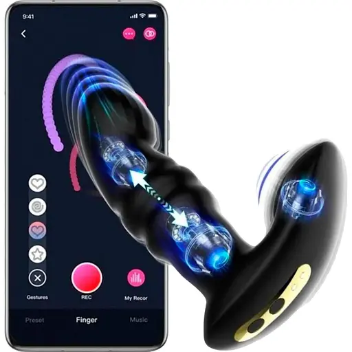 Смарт-вибратор для пар Fun Town Jive Black SO8917 (108407)