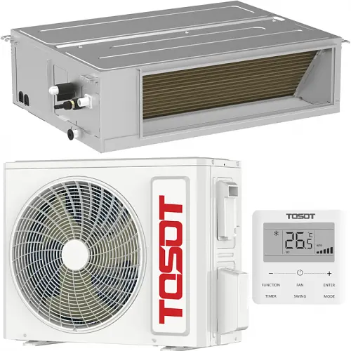 Кондиционер Tosot TUD160PHS1/A-S/TUD160W1/NhA-X