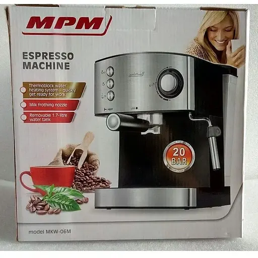 Рожковая кофеварка эспрессо MPM Product MKW-06M - фото 6