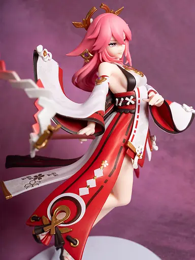 Фигурка Геншин Импакт Яэ Мико Genshin Impact Yae Miko 25 см china GI YM CH - фото 2