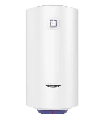 Водонагреватель Ariston BLU1 R 100 V 1.5 К PL DRY 100 л, 1500 Вт, сухой ТЭН, вертикальный, цилиндрический, белый (3201455) - фото 1