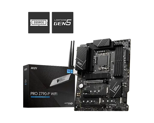 Материнская плата MSI Z790 Pro Wi-Fi LGA 1700 (PRO Z790 WIFI) - фото 4