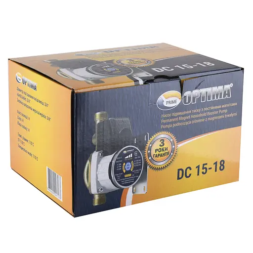 Насос повышения давления Optima Prime DC 15-18 AUTO - фото 5