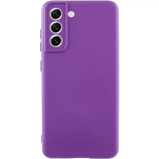 Чохол Lakshmi Silicone Cover Full Camera (A) для Samsung Galaxy S22+ Фіолетовий / Purple