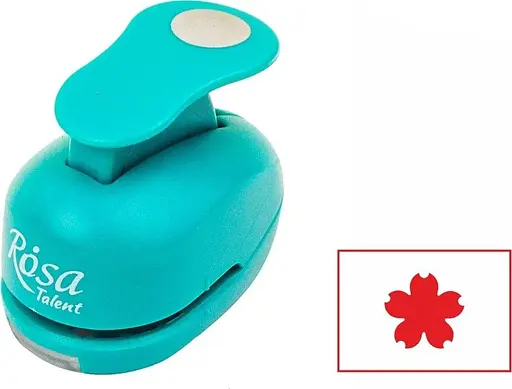 Фігурний діркопробивач Квітка 5 1,6см Rosa Talent - фото 1