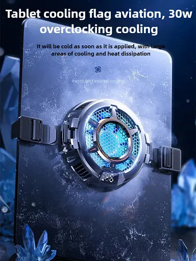 Магнітний кулер активне охолодження для телефону / планшета Memo CX05 Black (18529) - фото 6