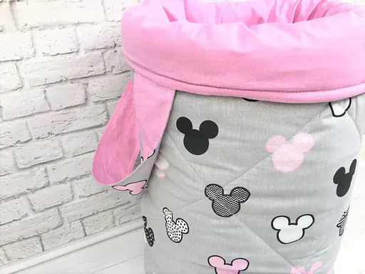 Корзина для игрушек Moontime "Микки розовые" - фото 2