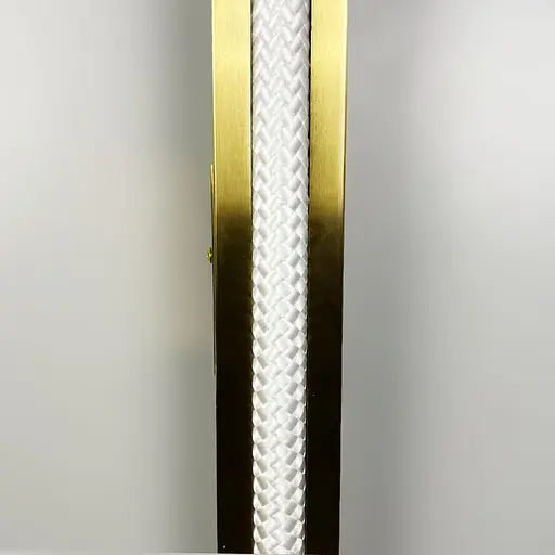 Удлиненное минималистичное бра в латунном корпусе 62 см Line F Арт. WB24/600 AB - фото 2