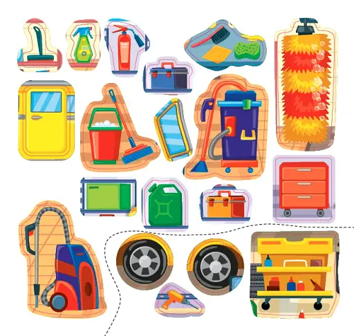 Наліпки-помічниці. Автомайстерня - фото 4