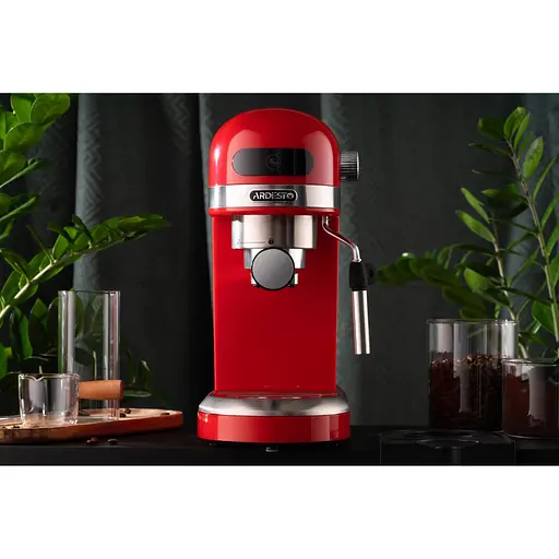 Кофеварка Ardesto YCM-E1501 эспрессо рожковая 1.4 л 1350 Вт красная - фото 10