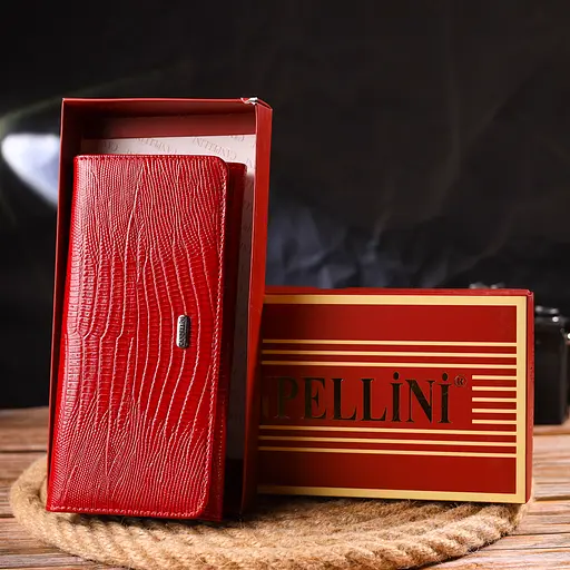 Женский кожаный кошелек Canpellini 19.19.6х2 см acs0025118 - фото 8