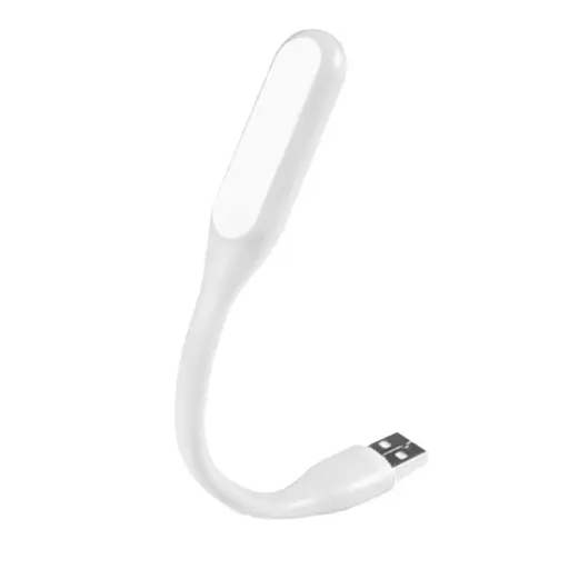 Гнучка світлодіодна USB-лампа нічник білий 3 Вт