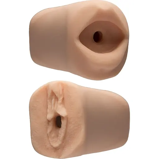 Мастурбатор двосторонній Doc Johnson Mia Malkova / Vicky Vette UltraSkyn