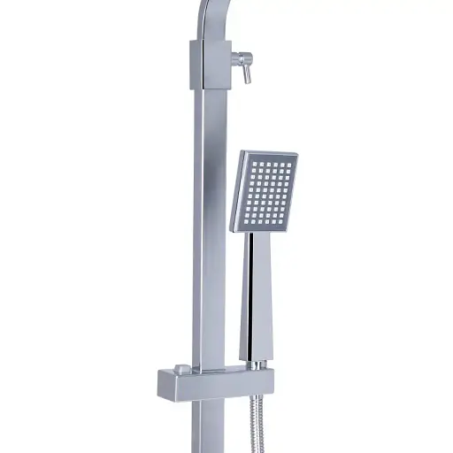 Душова система для кабіни Qtap Capricorn на три споживачі з виливом 53103KNC - фото 2