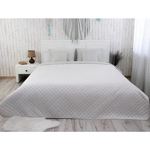 Покрывало велюр Ice Руно ромб 180 х 220 см (340.55 Ice ромб) - фото 2